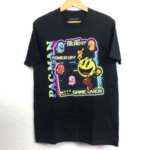 NWOT PacMan Be Ready Mens Black Shirt Size M New